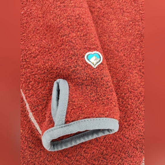 Kuhl - Born in the Mountains Alpaca Women' Fleece Full Zip Jacket in Burgundy - Picture 4 of 9